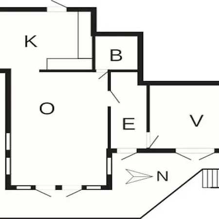 Holiday home 4 Person In B Rkop *